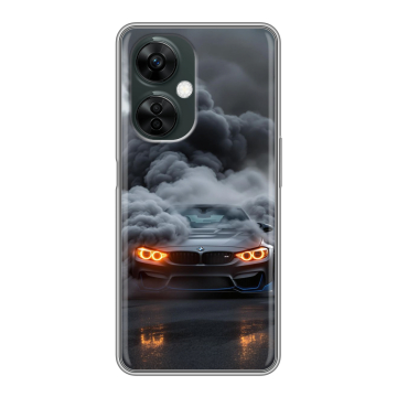 Силиконовый чехол на OnePlus Nord CE 3 Lite 5G с принтом BMW БМВ Силиконовый чехол на OnePlus Nord CE 3 Lite 5G с принтом BMW БМВ