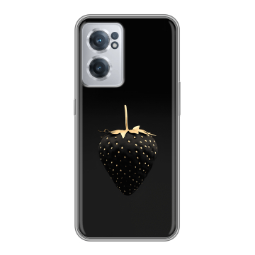 Силиконовый чехол на OnePlus Nord CE 2 5G с принтом Черная клубника Силиконовый чехол на OnePlus Nord CE 2 5G с принтом Черная клубника