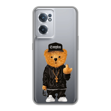Силиконовый чехол на OnePlus Nord CE 2 5G с принтом Мишка Силиконовый чехол на OnePlus Nord CE 2 5G с принтом Мишка