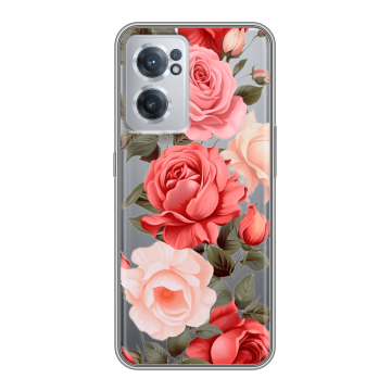 Силиконовый чехол на OnePlus Nord CE 2 5G с принтом Розы Силиконовый чехол на OnePlus Nord CE 2 5G с принтом Розы