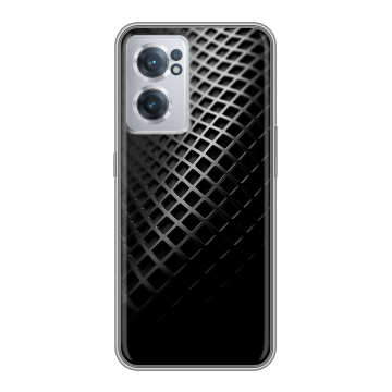 Силиконовый чехол на OnePlus Nord CE 2 5G с принтом Текстура металла Силиконовый чехол на OnePlus Nord CE 2 5G с принтом Текстура металла