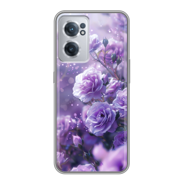 Силиконовый чехол на OnePlus Nord CE 2 5G с принтом Розы цветы Силиконовый чехол на OnePlus Nord CE 2 5G с принтом Розы цветы