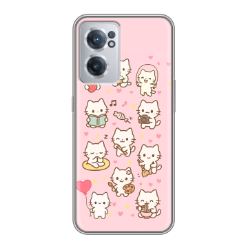 Силиконовый чехол на OnePlus Nord CE 2 5G с принтом Hello Kitty Хелоу Кити Силиконовый чехол на OnePlus Nord CE 2 5G с принтом Hello Kitty Хелоу Кити