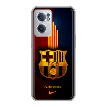 Силиконовый чехол на OnePlus Nord CE 2 5G с принтом Барселона Barcelona Силиконовый чехол на OnePlus Nord CE 2 5G с принтом Барселона Barcelona