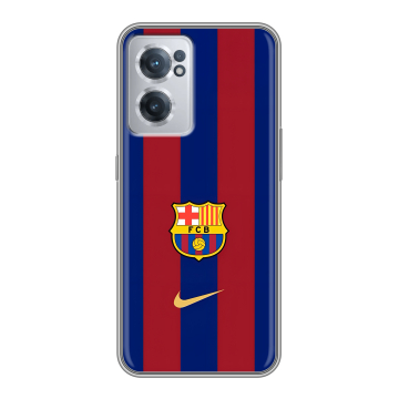 Силиконовый чехол на OnePlus Nord CE 2 5G с принтом Барселона Barcelona Силиконовый чехол на OnePlus Nord CE 2 5G с принтом Барселона Barcelona