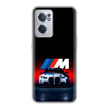 Силиконовый чехол на OnePlus Nord CE 2 5G с принтом БМВ BMW Силиконовый чехол на OnePlus Nord CE 2 5G с принтом БМВ BMW