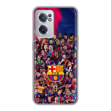Силиконовый чехол на OnePlus Nord CE 2 5G с принтом Барселона Barcelona Силиконовый чехол на OnePlus Nord CE 2 5G с принтом Барселона Barcelona