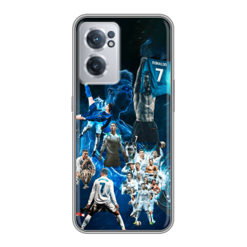 Силиконовый чехол на OnePlus Nord CE 2 5G с принтом Реал Роналдо Силиконовый чехол на OnePlus Nord CE 2 5G с принтом Реал Роналдо