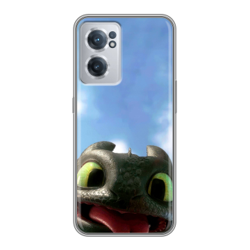 Силиконовый чехол на OnePlus Nord CE 2 5G с принтом Как приручить дракона Силиконовый чехол на OnePlus Nord CE 2 5G с принтом Как приручить дракона