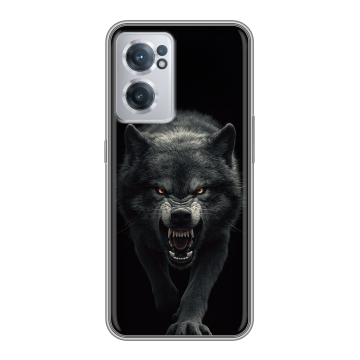 Силиконовый чехол на OnePlus Nord CE 2 5G с принтом Волк Силиконовый чехол на OnePlus Nord CE 2 5G с принтом Волк