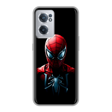 Силиконовый чехол на OnePlus Nord CE 2 5G с принтом Spiderman Человек паук Силиконовый чехол на OnePlus Nord CE 2 5G с принтом Spiderman Человек паук