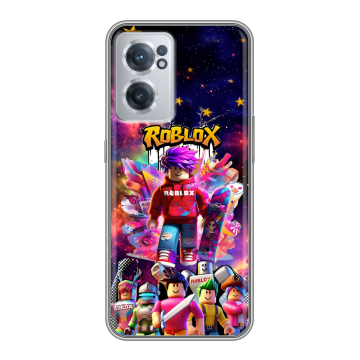 Силиконовый чехол на OnePlus Nord CE 2 5G с принтом Roblox Роблокс Силиконовый чехол на OnePlus Nord CE 2 5G с принтом Roblox Роблокс