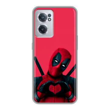 Силиконовый чехол на OnePlus Nord CE 2 5G с принтом Дедпул Deadpool Силиконовый чехол на OnePlus Nord CE 2 5G с принтом Дедпул Deadpool