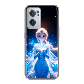 Силиконовый чехол на OnePlus Nord CE 2 5G с принтом Холодное сердце Frozen Силиконовый чехол на OnePlus Nord CE 2 5G с принтом Холодное сердце Frozen