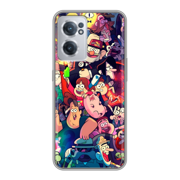 Силиконовый чехол на OnePlus Nord CE 2 5G с принтом Gravity Falls Гравити Фолз Силиконовый чехол на OnePlus Nord CE 2 5G с принтом Gravity Falls Гравити Фолз