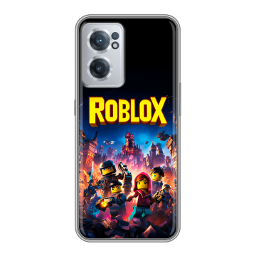 Силиконовый чехол на OnePlus Nord CE 2 5G с принтом Roblox Роблокс Силиконовый чехол на OnePlus Nord CE 2 5G с принтом Roblox Роблокс