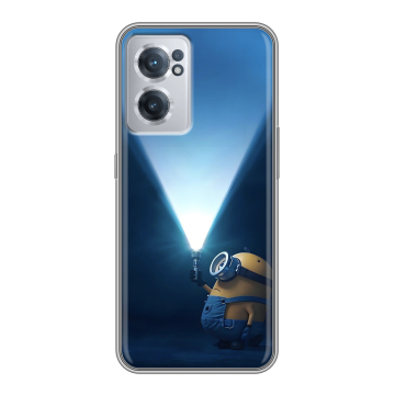 Силиконовый чехол на OnePlus Nord CE 2 5G с принтом Миньоны Силиконовый чехол на OnePlus Nord CE 2 5G с принтом Миньоны