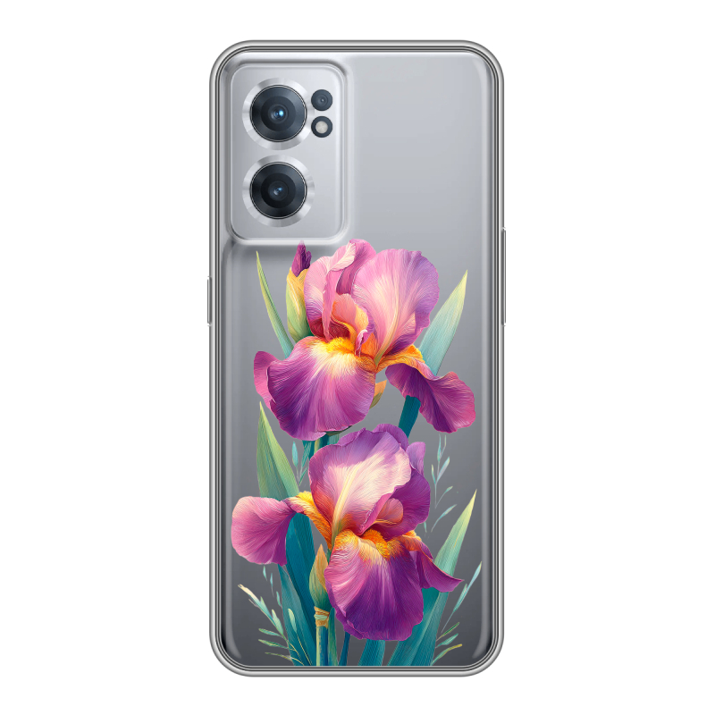 Силиконовый чехол на OnePlus Nord CE 2 5G с принтом Цветы орхидеи Силиконовый чехол на OnePlus Nord CE 2 5G с принтом Цветы орхидеи