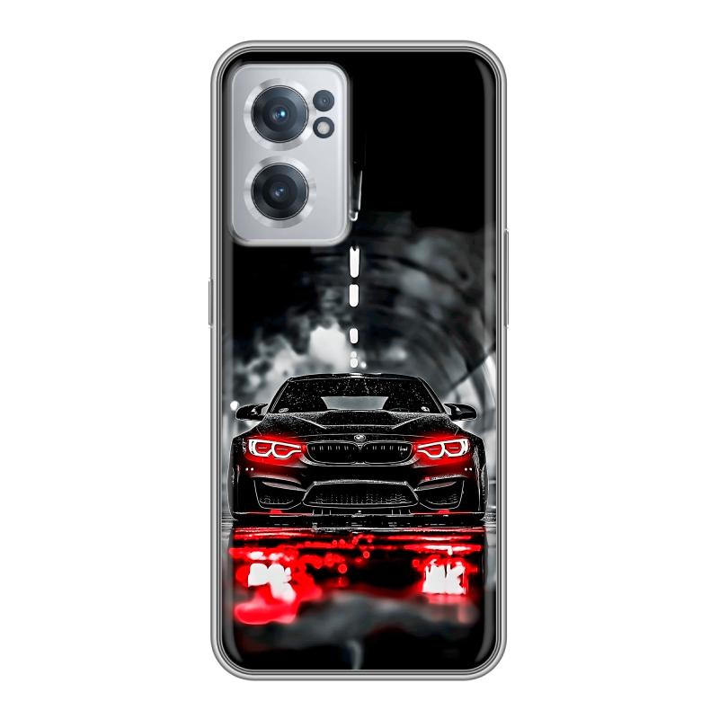 Силиконовый чехол на OnePlus Nord CE 2 5G с принтом BMW БМВ Силиконовый чехол на OnePlus Nord CE 2 5G с принтом BMW БМВ