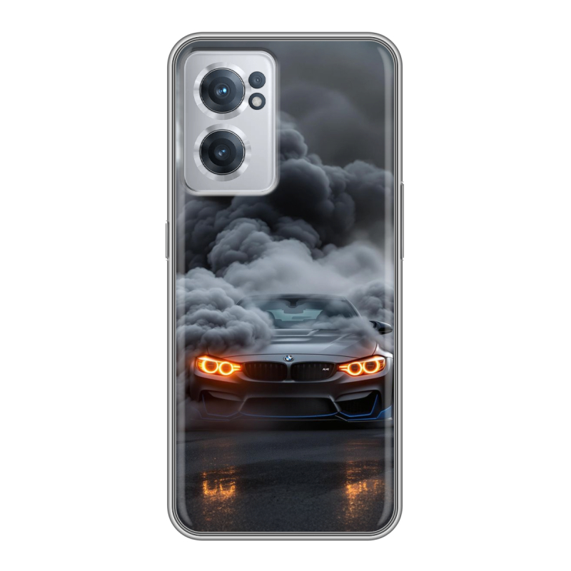 Силиконовый чехол на OnePlus Nord CE 2 5G с принтом BMW БМВ Силиконовый чехол на OnePlus Nord CE 2 5G с принтом BMW БМВ
