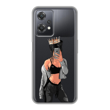 Силиконовый чехол на OnePlus Nord CE 2 Lite с принтом Женские принты