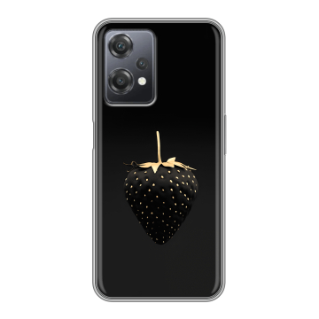 Силиконовый чехол на OnePlus Nord CE 2 Lite с принтом Черная клубника Силиконовый чехол на OnePlus Nord CE 2 Lite с принтом Черная клубника