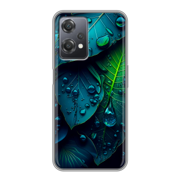 Силиконовый чехол на OnePlus Nord CE 2 Lite с принтом Листья Силиконовый чехол на OnePlus Nord CE 2 Lite с принтом Листья
