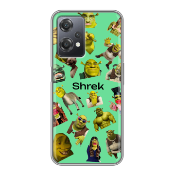 Силиконовый чехол на OnePlus Nord CE 2 Lite с принтом Шрек Shrek