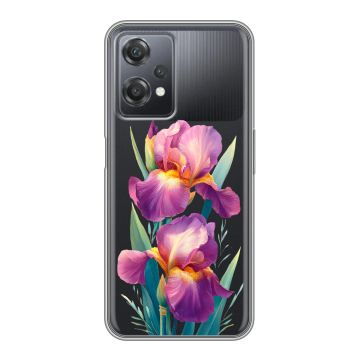 Силиконовый чехол на OnePlus Nord CE 2 Lite с принтом Цветы орхидеи