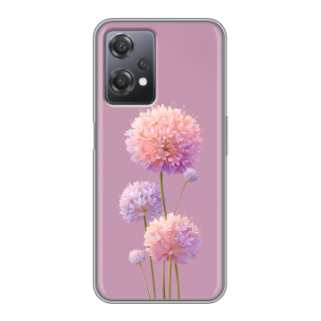 Силиконовый чехол на OnePlus Nord CE 2 Lite с принтом Цветы