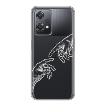 Силиконовый чехол на OnePlus Nord CE 2 Lite с принтом Сотворение мира