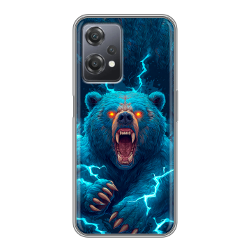 Силиконовый чехол на OnePlus Nord CE 2 Lite с принтом Медведь