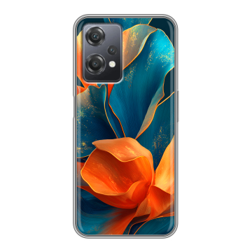 Силиконовый чехол на OnePlus Nord CE 2 Lite с принтом Цветы