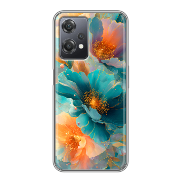Силиконовый чехол на OnePlus Nord CE 2 Lite с принтом Цветы