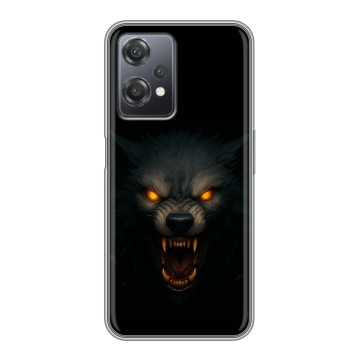 Силиконовый чехол на OnePlus Nord CE 2 Lite с принтом Волк