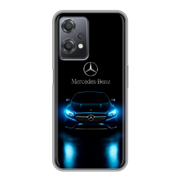 Силиконовый чехол на OnePlus Nord CE 2 Lite с принтом Mercedes Мерседес Силиконовый чехол на OnePlus Nord CE 2 Lite с принтом Mercedes Мерседес