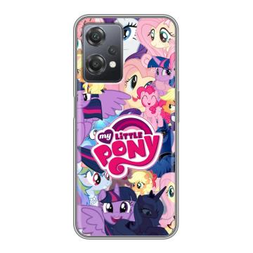 Силиконовый чехол на OnePlus Nord CE 2 Lite с принтом My little pony Дружба чудо