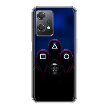 Силиконовый чехол на OnePlus Nord CE 2 Lite с принтом Игра Кальмара