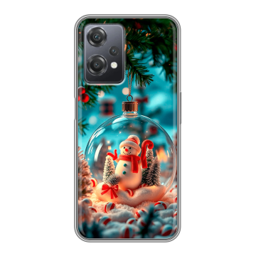 Силиконовый чехол на OnePlus Nord CE 2 Lite с принтом Новый год