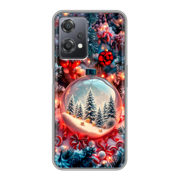 Силиконовый чехол на OnePlus Nord CE 2 Lite с принтом Новый год