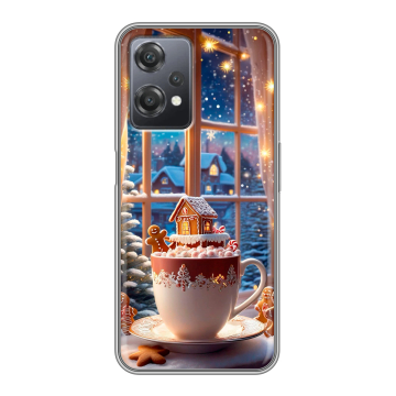 Силиконовый чехол на OnePlus Nord CE 2 Lite с принтом Новый год