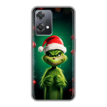 Силиконовый чехол на OnePlus Nord CE 2 Lite с принтом Гринч Новый год Рождество