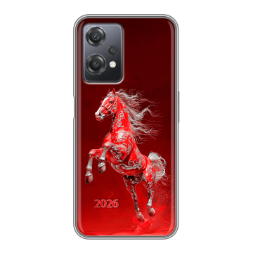 Силиконовый чехол на OnePlus Nord CE 2 Lite с принтом Новый год