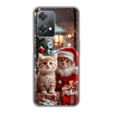 Силиконовый чехол на OnePlus Nord CE 2 Lite с принтом Новый год