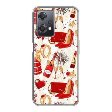 Силиконовый чехол на OnePlus Nord CE 2 Lite с принтом Новый год