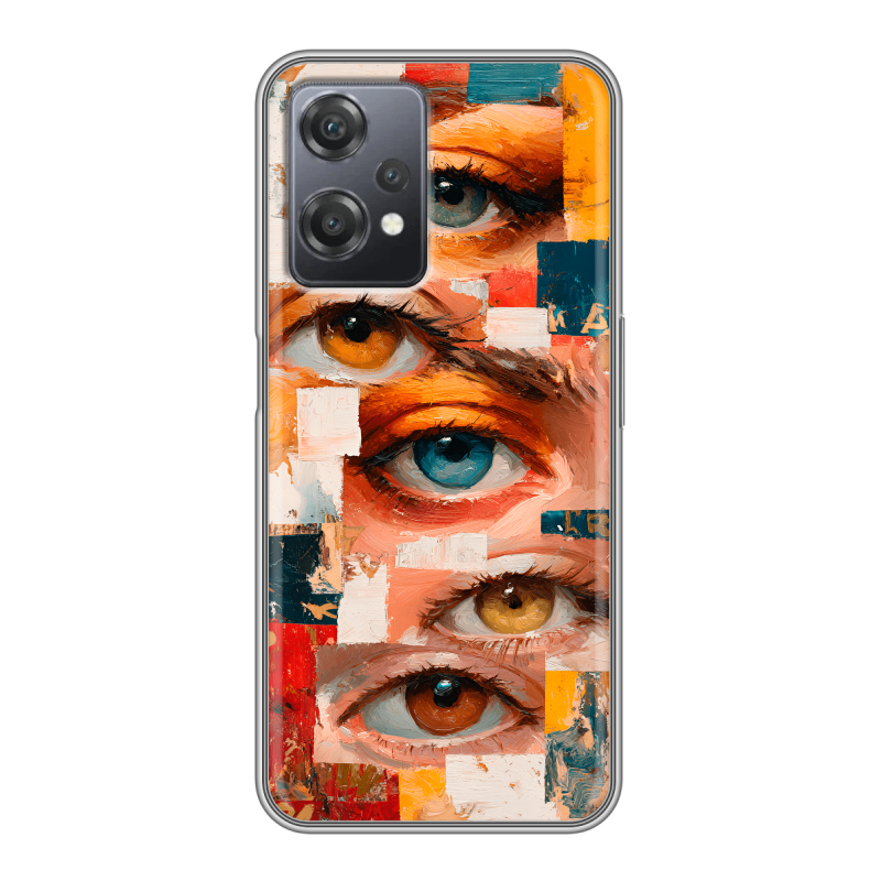 Силиконовый чехол на OnePlus Nord CE 2 Lite с принтом Модный принт Силиконовый чехол на OnePlus Nord CE 2 Lite с принтом Модный принт
