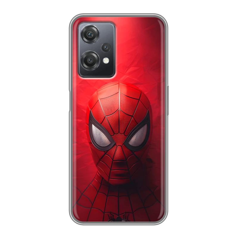 Силиконовый чехол на OnePlus Nord CE 2 Lite с принтом Spiderman Человек паук Силиконовый чехол на OnePlus Nord CE 2 Lite с принтом Spiderman Человек паук