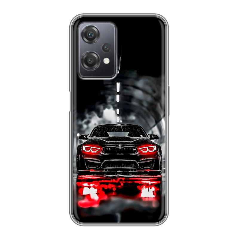 Силиконовый чехол на OnePlus Nord CE 2 Lite с принтом BMW БМВ Силиконовый чехол на OnePlus Nord CE 2 Lite с принтом BMW БМВ