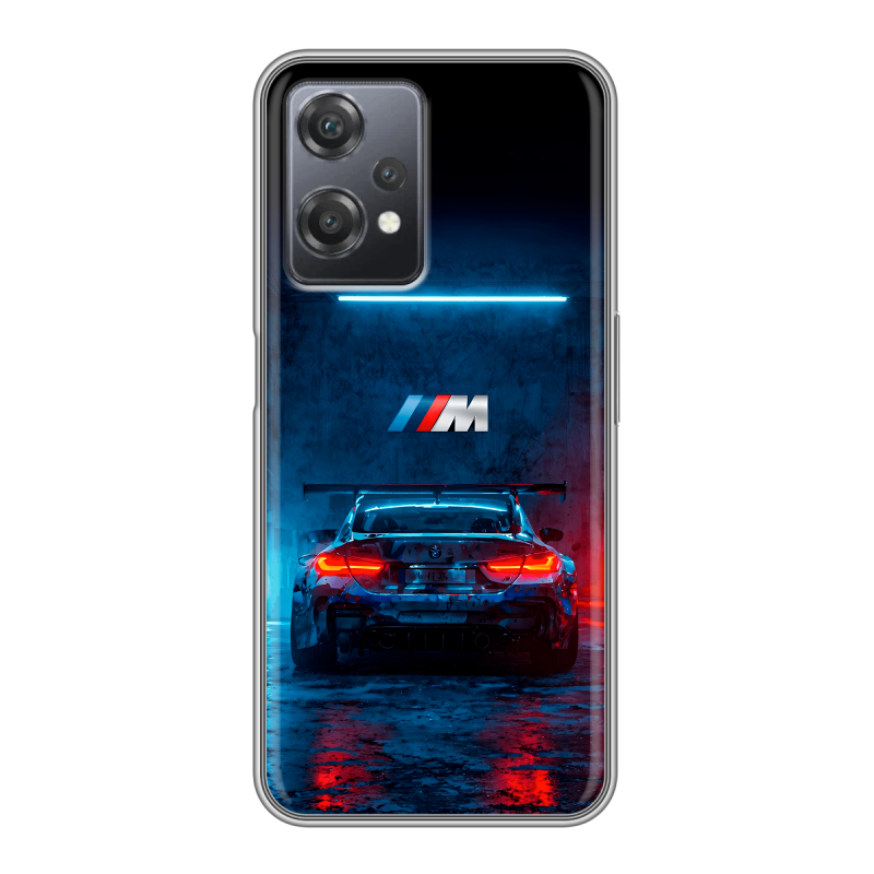 Силиконовый чехол на OnePlus Nord CE 2 Lite с принтом BMW БМВ Силиконовый чехол на OnePlus Nord CE 2 Lite с принтом BMW БМВ