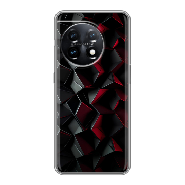 Силиконовый чехол на OnePlus 11 с принтом Абстракция